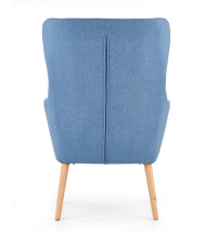 COTTO fotel wypoczynkowy niebieski