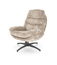 DARIO fotel wypoczynkowy z podnóżkiem oraz z funkcją kołyski, beżowy (1p1szt)