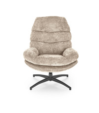 DARIO fotel wypoczynkowy z podnóżkiem oraz z funkcją kołyski, beżowy (1p1szt)