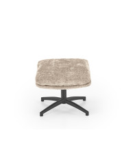 DARIO fotel wypoczynkowy z podnóżkiem oraz z funkcją kołyski, beżowy (1p1szt)