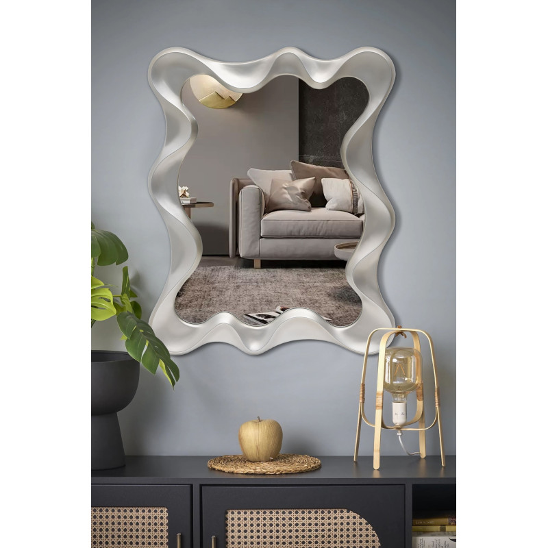 DECO lustro ścienne, srebrny antyczny (1p1szt)