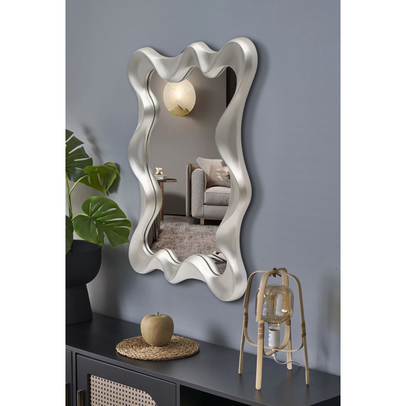 DECO lustro ścienne, srebrny antyczny (1p1szt)