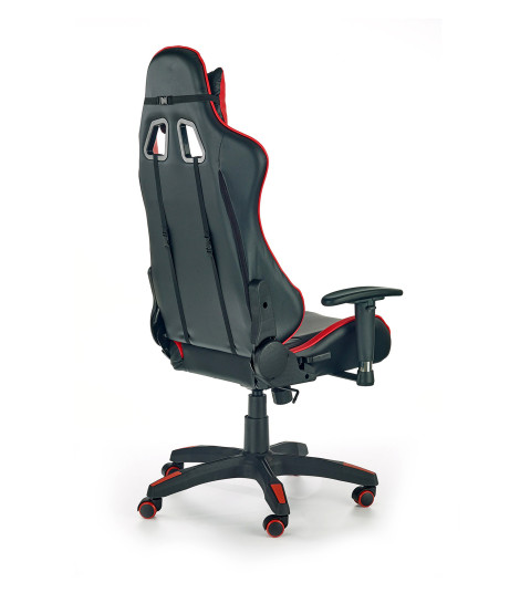 DEFENDER fotel gabinetowy czarno-czerwony