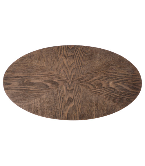 DELPHI ława orzechowy/czarny (1p1szt)