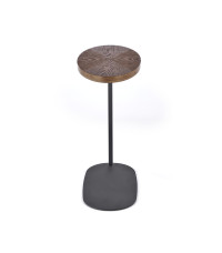 DELPHI ława orzechowy/czarny (1p1szt)