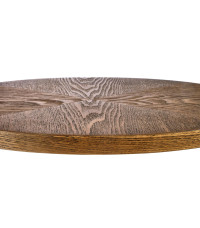 DELPHI ława orzechowy/czarny (1p1szt)