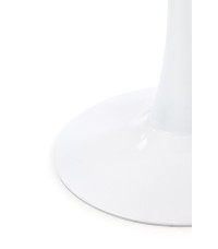 DENVER stół, blat - biały marmur, noga - biały (3p1szt)