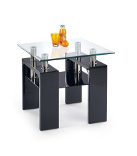 DIANA H KWADRAT ława czarny lakierowana (2p1szt)