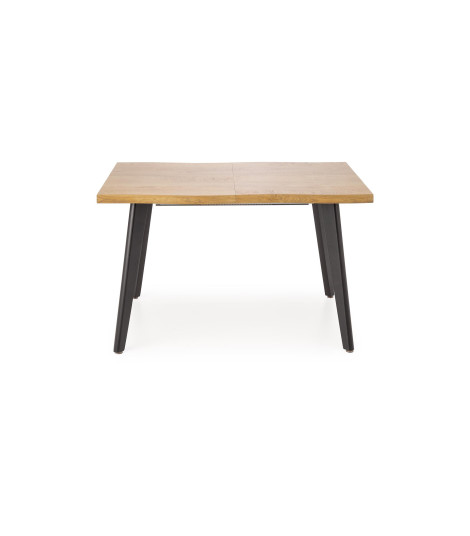 DICKSON 2 stół rozkładany 150-210/90 cm, blat - naturalny, nogi - czarny (2p1szt)