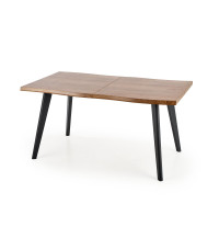 DICKSON stół rozkładany 150-210/90 cm, blat - naturalny, nogi - czarny (2p1szt)