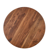 DOMENICO stół blat - orzech, nogi - orzech / złoty (2p1szt)