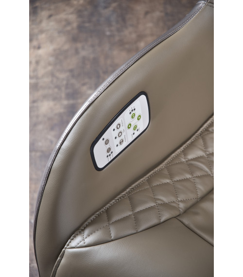 DOPIO fotel wypoczynkowy z funkcją masażu beżowy