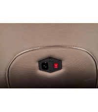 DOPIO fotel wypoczynkowy z funkcją masażu beżowy