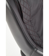 DOPIO fotel wypoczynkowy z funkcją masażu popielaty