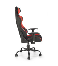 DRAKE fotel gabinetowy czerwony / czarny