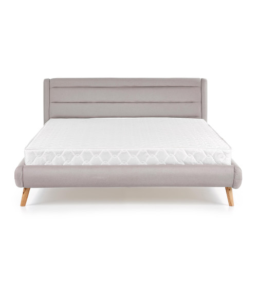 ELANDA 160cm łóżko jasny popiel (2p1szt)