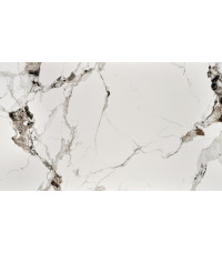 EMILIO 140 stół blat - biały marmur, nogi - czarny (2p1szt)