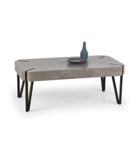 EMILY ława beton / czarny (1p1szt)