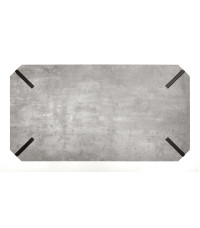 EMILY ława beton / czarny (1p1szt)