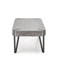 EMILY ława beton / czarny (1p1szt)