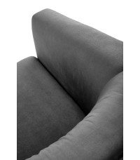 ENRICO fotel wypoczynkowy, popielaty (1p1szt)