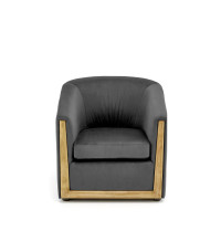 ENRICO fotel wypoczynkowy, popielaty (1p1szt)