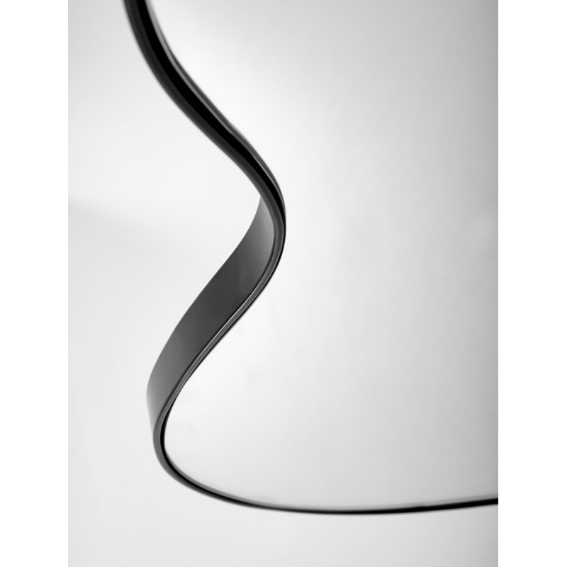 ESSENT lustro ścienne, czarny (1p1szt)