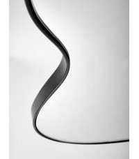 ESSENT lustro ścienne, czarny (1p1szt)