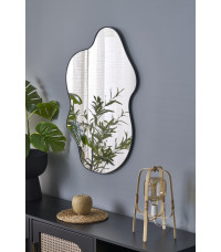 ESSENT lustro ścienne, czarny (1p1szt)