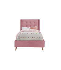ESTELLA 90 cm łóżko różowy (4p1szt)
