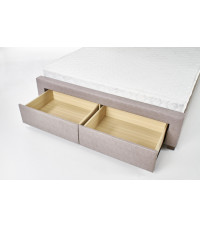 EVORA łóżko beżowy (6p1szt)