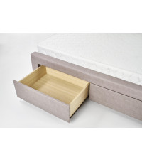 EVORA łóżko beżowy (6p1szt)