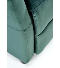 FELIPE 2 fotel wypoczynkowy ciemny zielony (2p1szt)