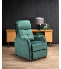 FELIPE 2 fotel wypoczynkowy ciemny zielony (2p1szt)