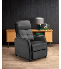 FELIPE 2 fotel wypoczynkowy czarny (2p1szt)