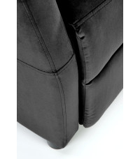 FELIPE 2 fotel wypoczynkowy czarny (2p1szt)