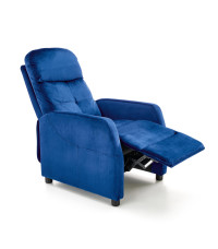 FELIPE 2 fotel wypoczynkowy granatowy (2p1szt)