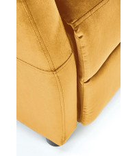 FELIPE 2 fotel wypoczynkowy musztardowy (2p1szt)