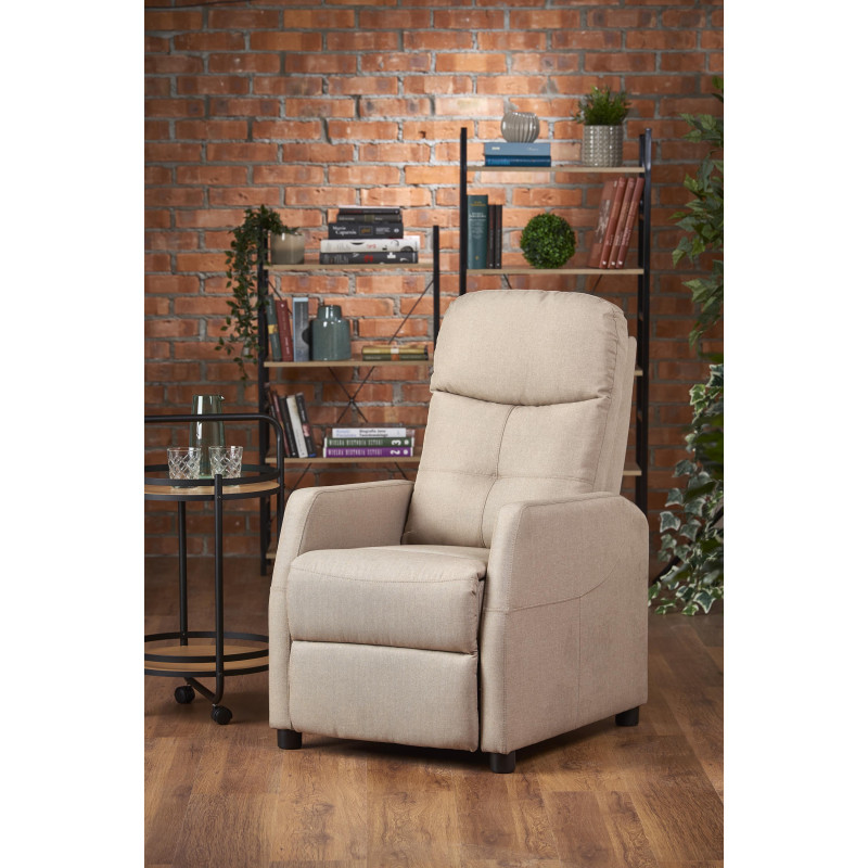 FELIPE fotel wypoczynkowy beżowy (1p1szt)
