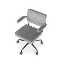 FIDEL fotel gabinetowy popielaty (1p1szt)