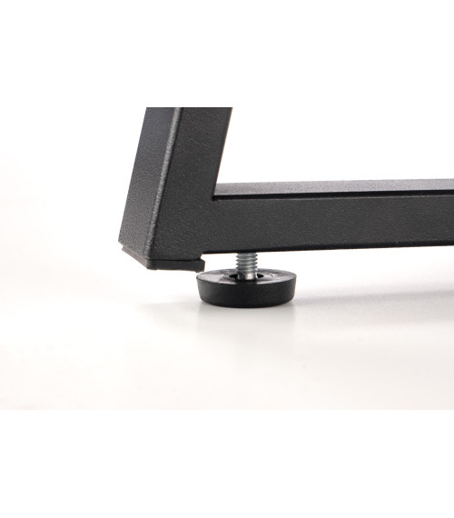 FLORENCE ława dąb naturalny/czarny  (1p1szt)