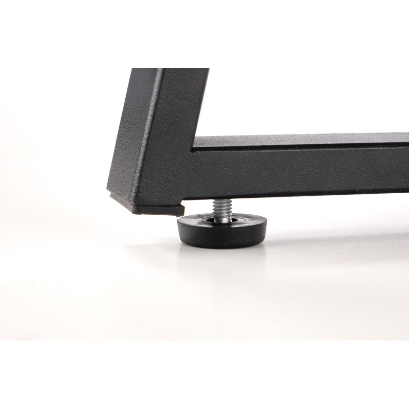 FLORENCE ława dąb naturalny/czarny  (1p1szt)