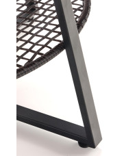 FLORENCE ława dąb naturalny/czarny  (1p1szt)