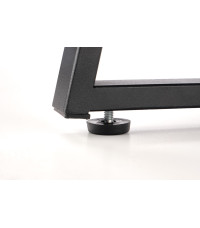 FLORENCE ława dąb naturalny/czarny  (1p1szt)