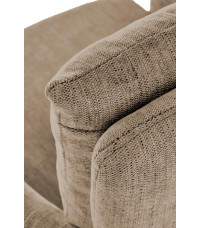 FLORES fotel obrotowy, jasny brąz (1p1szt)