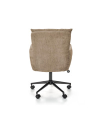 FLORES fotel obrotowy, jasny brąz (1p1szt)