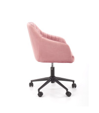 FRESCO fotel młodzieżowy różowy velvet (1p1szt)