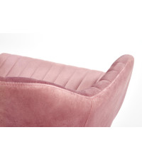 FRESCO fotel młodzieżowy różowy velvet (1p1szt)