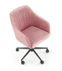 FRESCO fotel młodzieżowy różowy velvet (1p1szt)