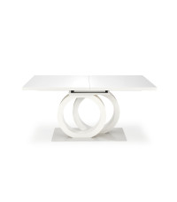 GALARDO stół rozkładany, biały / złoty (3p1szt)